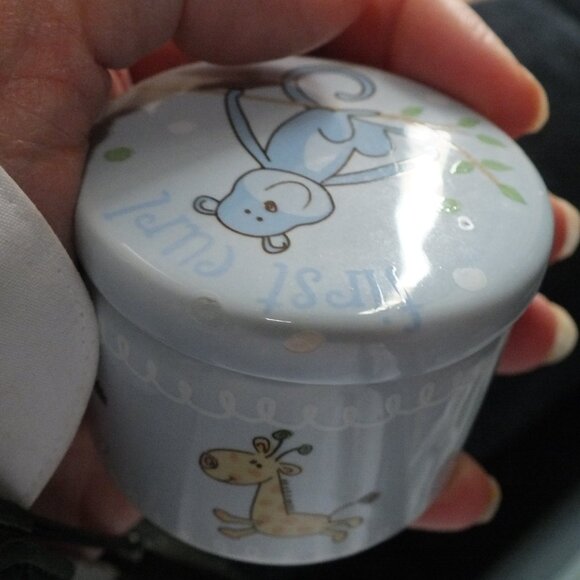 Baby Essentials 3-Piece Ceramic Keepsake Set - Picture 3 of 4